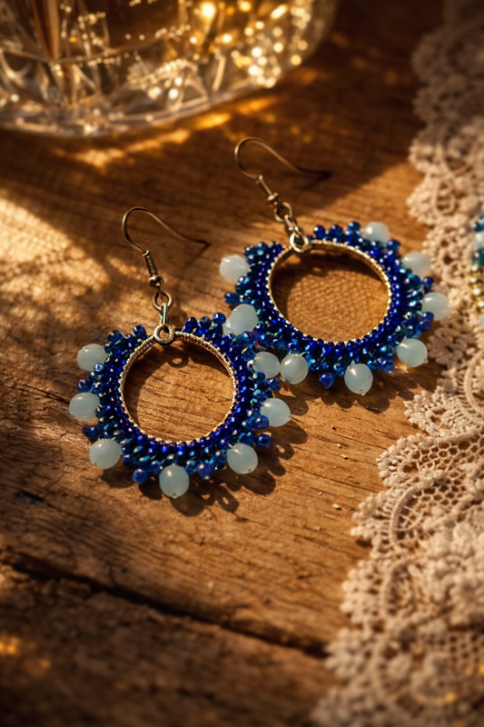 Ocean Whisper Hoops